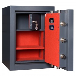 Fire and Burglar resistant safe CLE LUX ECBS II 68 KL + EL